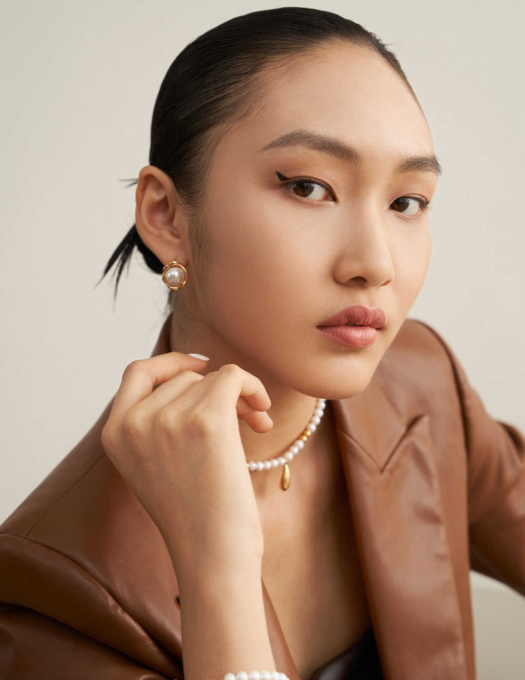 Elevate Your Aura: Sterling Silver Pearl Earrings for Effortless Elegance