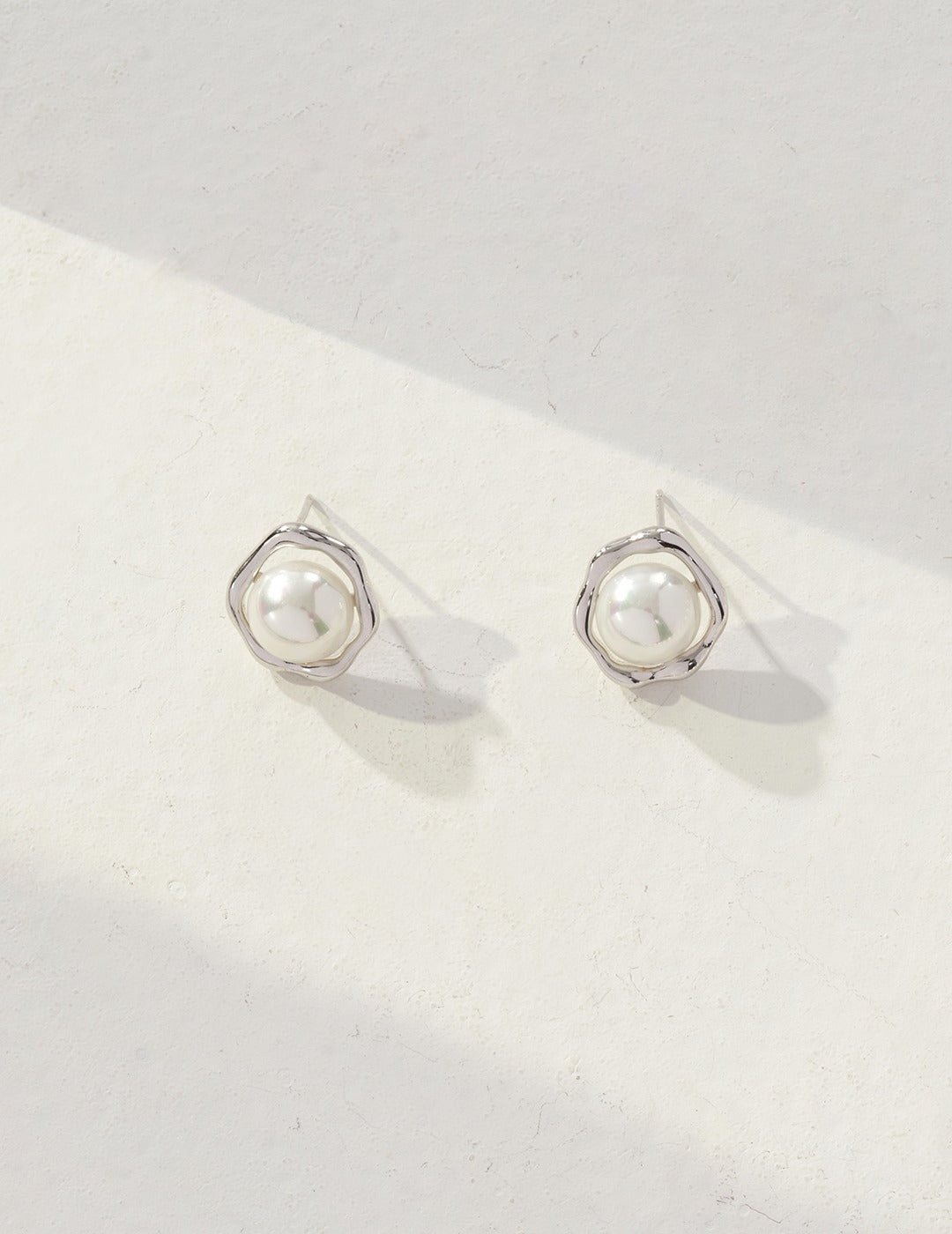 Elevate Your Aura: Sterling Silver Pearl Earrings for Effortless Elegance